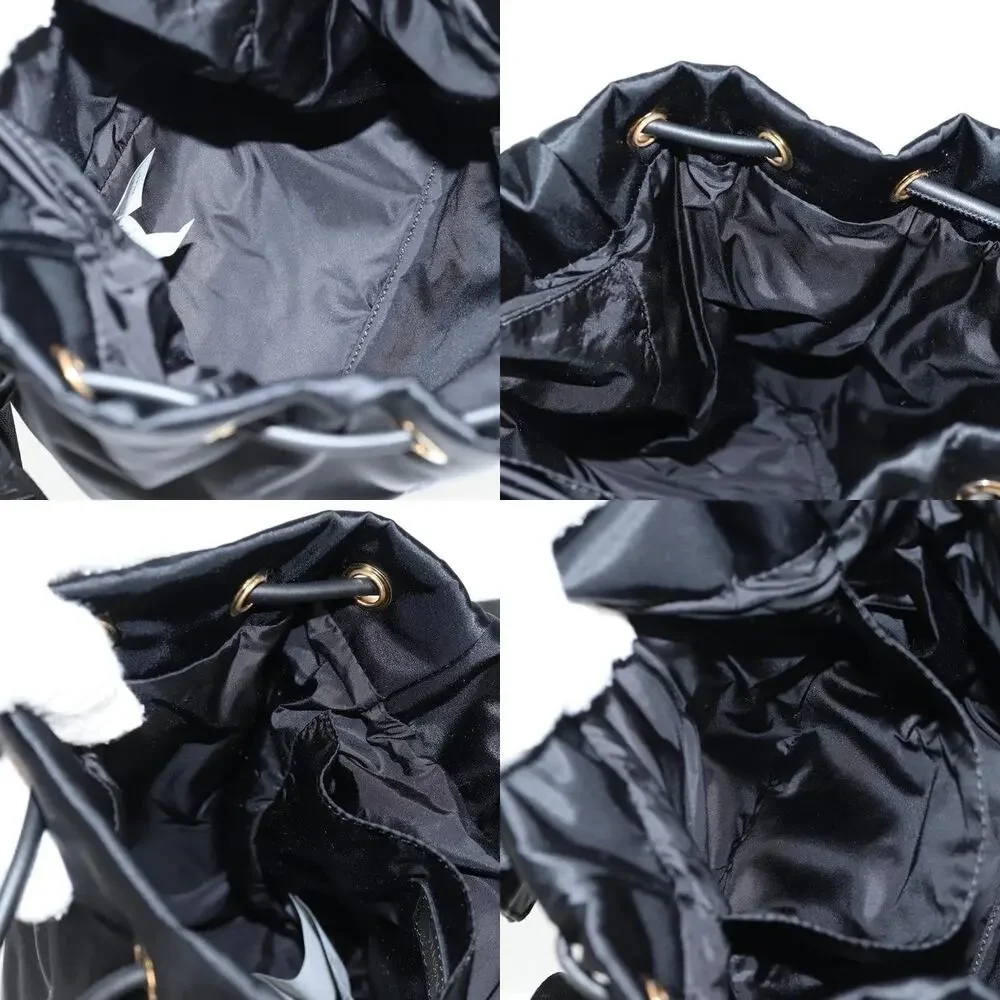 Versace Nylon Backpack Black